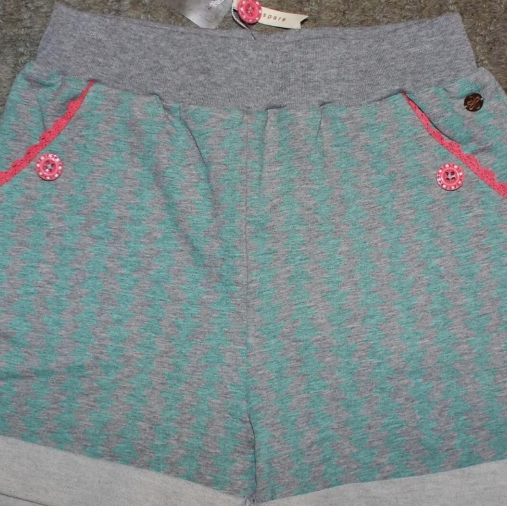 Matilda Jane Double Dutch Shorts Girls Happy and Free Size 10
